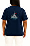 Oversize P346 Tcg Gurbet Pocket and Back Printed Unisex T-Shirt - 4