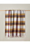 Olive seat shawl 130x170 cm multicolor
