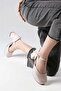 Franka Beige Platform Women's Heeled Shoes - 3