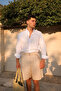 Leros White 100% Cotton Men's Shirt - 3