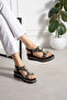 Stone Decorated Sandals - 2