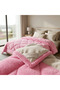 Pink Welsoft Double Quilt 195X215 Silicone Quilt - 6