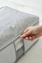 Set of 6 - Large Size Under-Bed & Under-Sofa Storage Bags with White Striped Windows & Sweater Clothing Storage Bags - 3