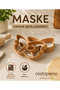 Carnival Mask 5X9 cm Dough Sculpting Set /Cookies/Ceramic/ Polymer Mixed Color - 3