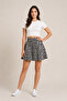 Women's Colorful Patterned Mini Skirt Flexible Comfortable Fit