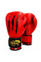 Panther Boxing Kick Boxing Muay Thai Gloves Red