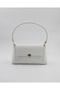 Women's Lale Model White Hand & Shoulder Bag - 5