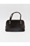 Women's Nira Model Adjustable Strap Gold Detailed Hand & Shoulder Bag - 2