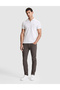 Brown Slim Fit Jean Trousers 50317311-Vr197 - 3