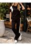 Soft Touch Garni Detailed Modal Fabric Tracksuit Set