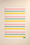 Bath Peshtemal Beach Towel Striped Green 100% Cotton 80X165 cm - 3