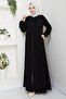 Casual Hajj and Umrah Trip Pleated Halter Neck Ferace - 7