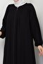 Casual Hajj and Umrah Trip Pleated Halter Neck Ferace - 3