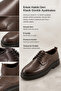 Men's Genuine Leather Classic Casual Shoes - 3