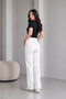 Women's Gabardine Trousers - 2