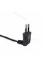 0.6M C7 90 Degree Angle AC Power Cord for Philips LED TV EU Schuko CEE7/16 to IEC C7 Powe... - 3