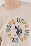 4-15 Years Old Licensed Us Polo Assn Boys Team-Latte - 6