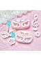 Wings Quicksand Resin Casting Mold Silicone Mold Accessories Resin Liquid Mold Resin Keychain Sil...
