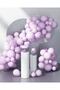 25 Pieces Purple Lilac Macaron Balloon Soft Pastel Birthday Balloon - 3