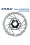 180mm 1pcs ZRACE Z1 Center Lock Disc Rotor Bike Brake Rotor Strong Heat Dissipation Floating Rotor 1