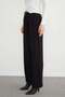 Elastic Waist Buttoned Palazzo Pants - 5