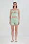 Heart Printed Strappy Shorts Set - 7