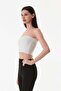 Basic Covered Strapless Bustier - 3