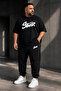 Women's Plus Size Oversize 2-Piece Set Comfortable Fit Wide Leg Sweatpants Set Casual Combination Xl-9Xl