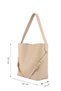 Beige Women's Shoulder Bag Mdc1011 - 6