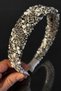 Bym216 White Stone Detailed Women's Hair Crown, Sparkling and Stylish Evening Dress Hair Accessory - 4