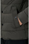 Haki Puffer Coat Ceket - 8