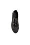 Siyah Kadın Deri Sneaker - 4