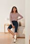 Women Regular Fit Plain Stretchable 3