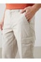 TRENDLUCKY شورت كارجو للرجال من نوع Standard Fit مع فرق في التصميم - 3