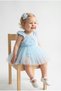 Bella Rose Detailed Holiday Special Day Baby Girl Romper - 4