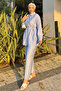 Renha Summer Hijab Set - Ice Blue - 2