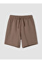 Two Mt Shop Quality Lcw Kids Brown 2 Thread Plain Standard & Regular Boys' Shorts