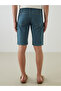 Lcw Jeans Green Standard Fit Men's Jean Shorts - 4