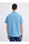 Nevavm Regular Fit Men's Jean Shirt with Difference - 5