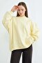 Basic Crew Neck Oversize Sweatshirt - 6