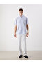 Nevavm Regular Fit Short Sleeve Striped Men's Shirt with Difference - 2