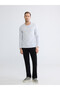 Nevavm Oval Collar Men's Sweatshirt with a Difference - 2