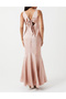 Rochie lunga, Roz pal - 2