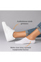 10 Pack Unisex Cotton White Invisible Sneaker Socks - Women's and Men's Anti-Sweat Anti-Slip Heel - 3