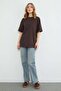 Basic Crew Neck Oversize T-Shirt - 3