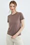 Crew Neck T-Shirt with Key Accessory - 5