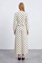 Fullamodest Polka Dot Tie-Waist Dress - 3