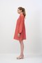 Elegant Draped Satin Shirt - 5