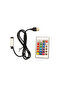 وحدة تحكم LED RGB بالأشعة تحت الحمراء بـ 24 مفتاحًا، كابل تحكم USB صغير 4 سنون 5 فولت، جهاز تحكم عن بعد لتعتيم الإضاءة لشرائط LED RGB 5050 3528 2835 - 8