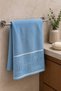 Esila Series Indigo Color Hand Towel (50 X 90) Premium Soft Textured 100% Organic Cotton - 2